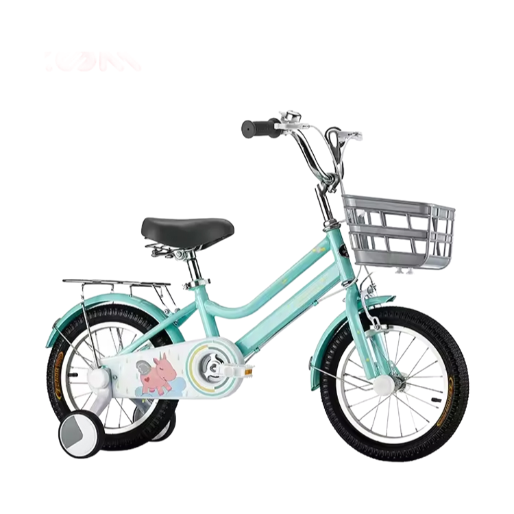 12-16 Inch Kids Bicycle with Training Wheels - Adjustable Height Children's Bike