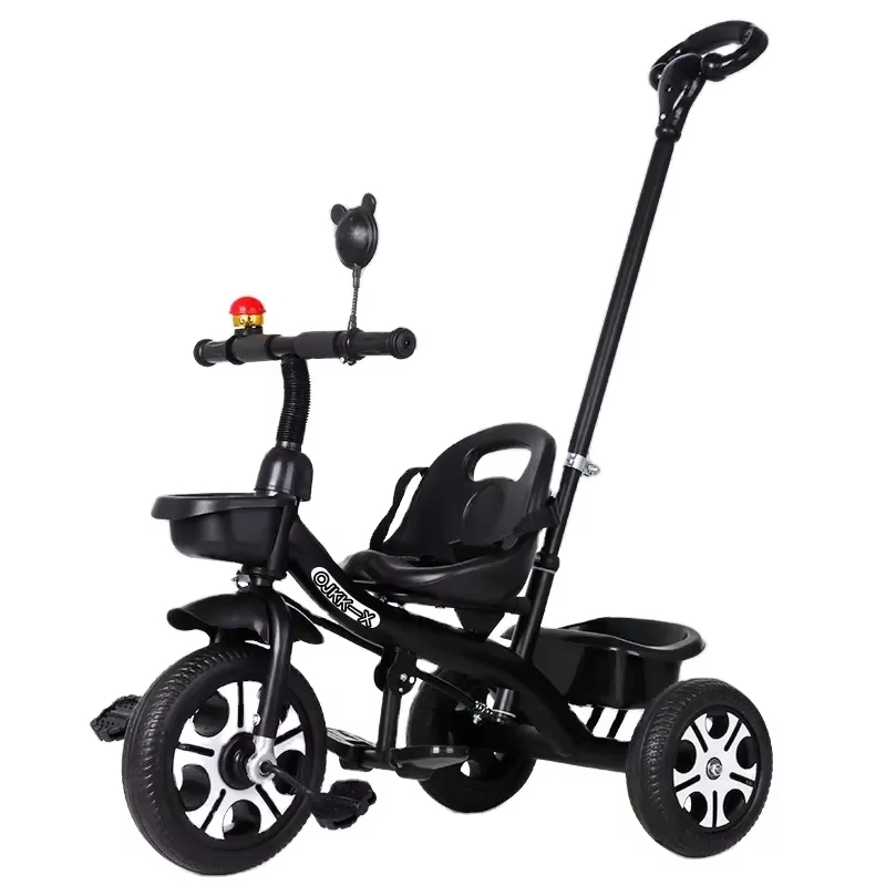 Best Selling 4-Color Kids Tricycle for Toddlers 2-6 Years Old | 3-Wheel Baby Bike with Steel Frame