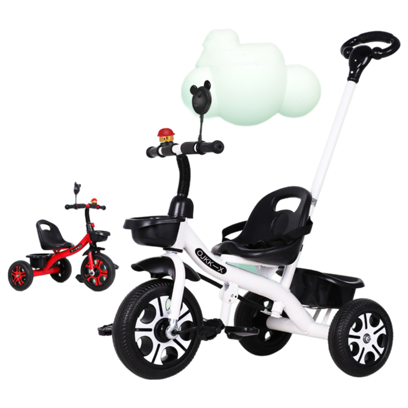 Best Selling 4-Color Kids Tricycle for Toddlers 2-6 Years Old | 3-Wheel Baby Bike with Steel Frame