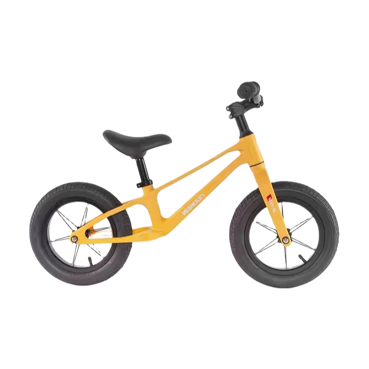 Wholesale OEM Children's Balance Bike 12 Inch Wheels Pink Yellow Green Color Options