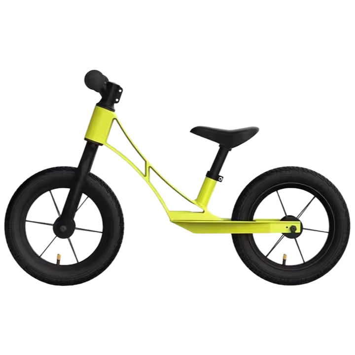Wholesale OEM Children's Balance Bike 12 Inch Wheels Pink Yellow Green Color Options
