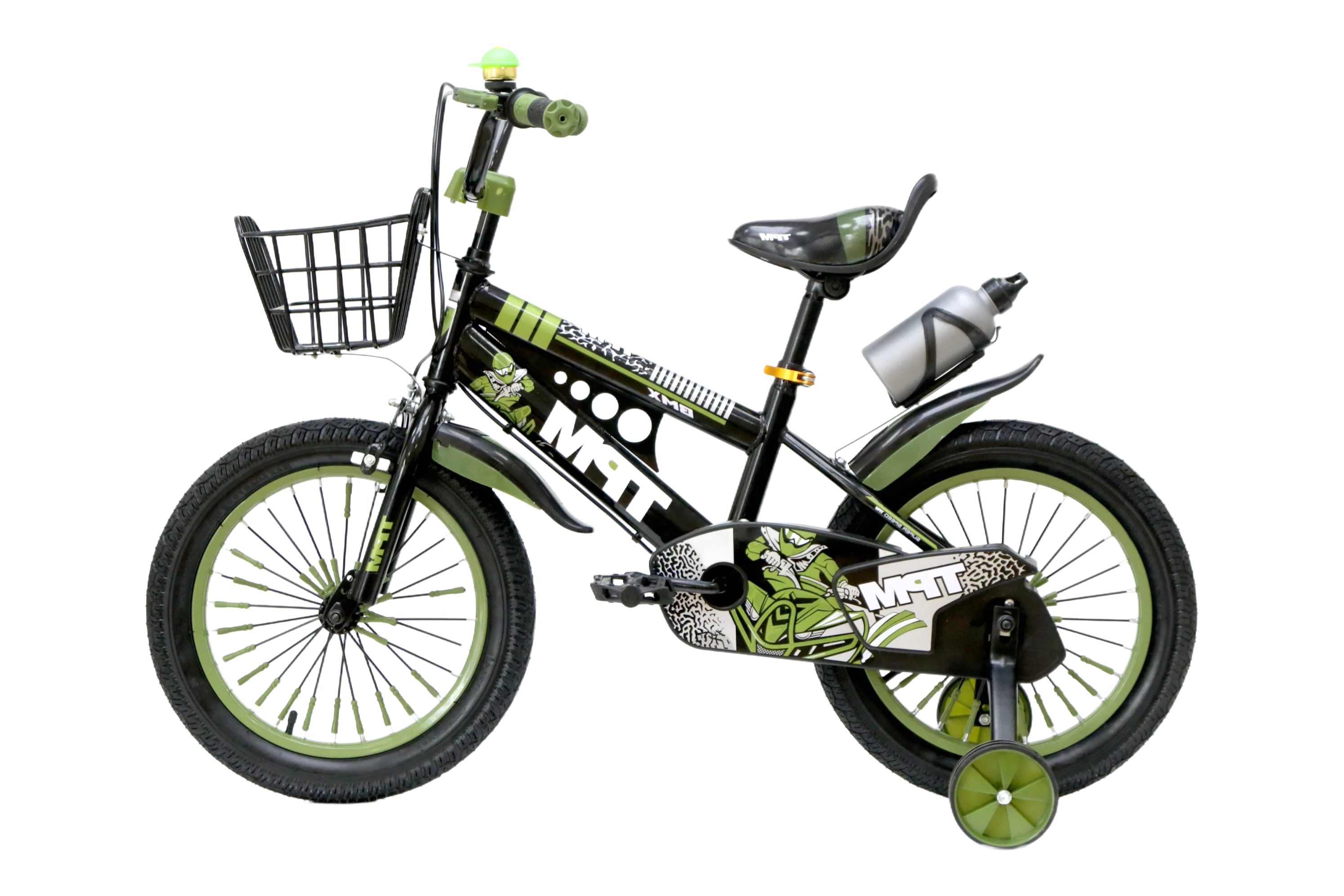 High Quality Carbon Steel Bicycle Rims for Kids Bikes 3-8 Years Adjustable Height