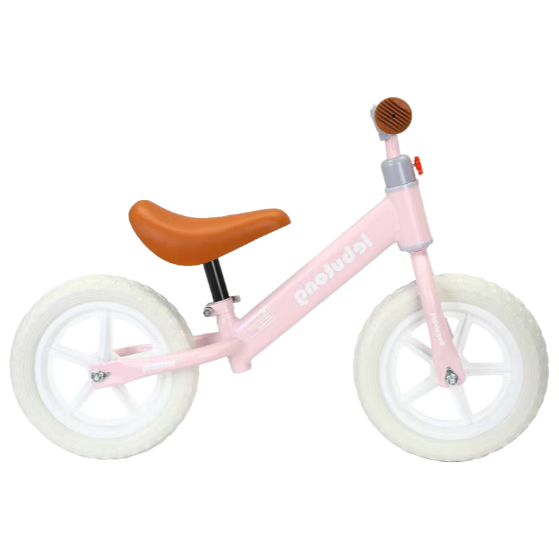 Durable Steel Frame Balance Bike for Toddlers - Max Load 30kg with All-Terrain Tires