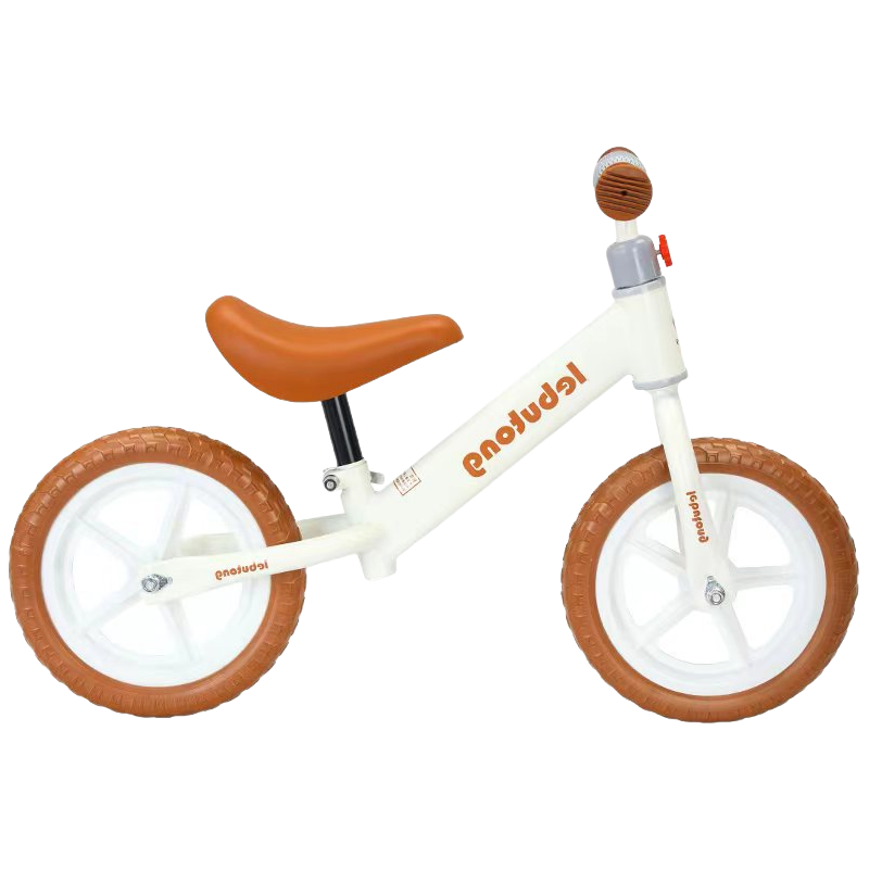 Durable Steel Frame Balance Bike for Toddlers - Max Load 30kg with All-Terrain Tires