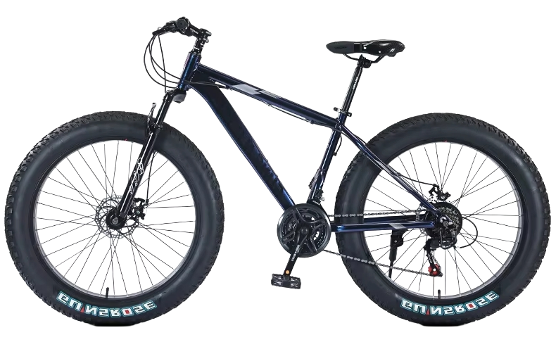 Factory Direct Fat Tire Snow Bike with Disc Brakes - 180KG Load Capacity for Rough Terrains