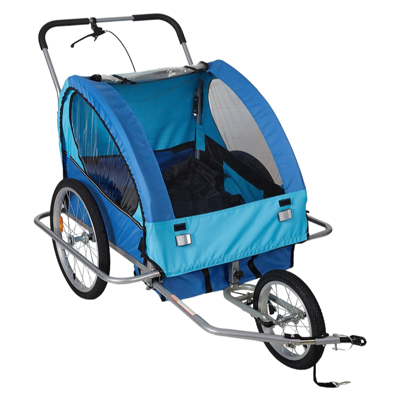 Foldable Outdoor Bike Trailer with 14