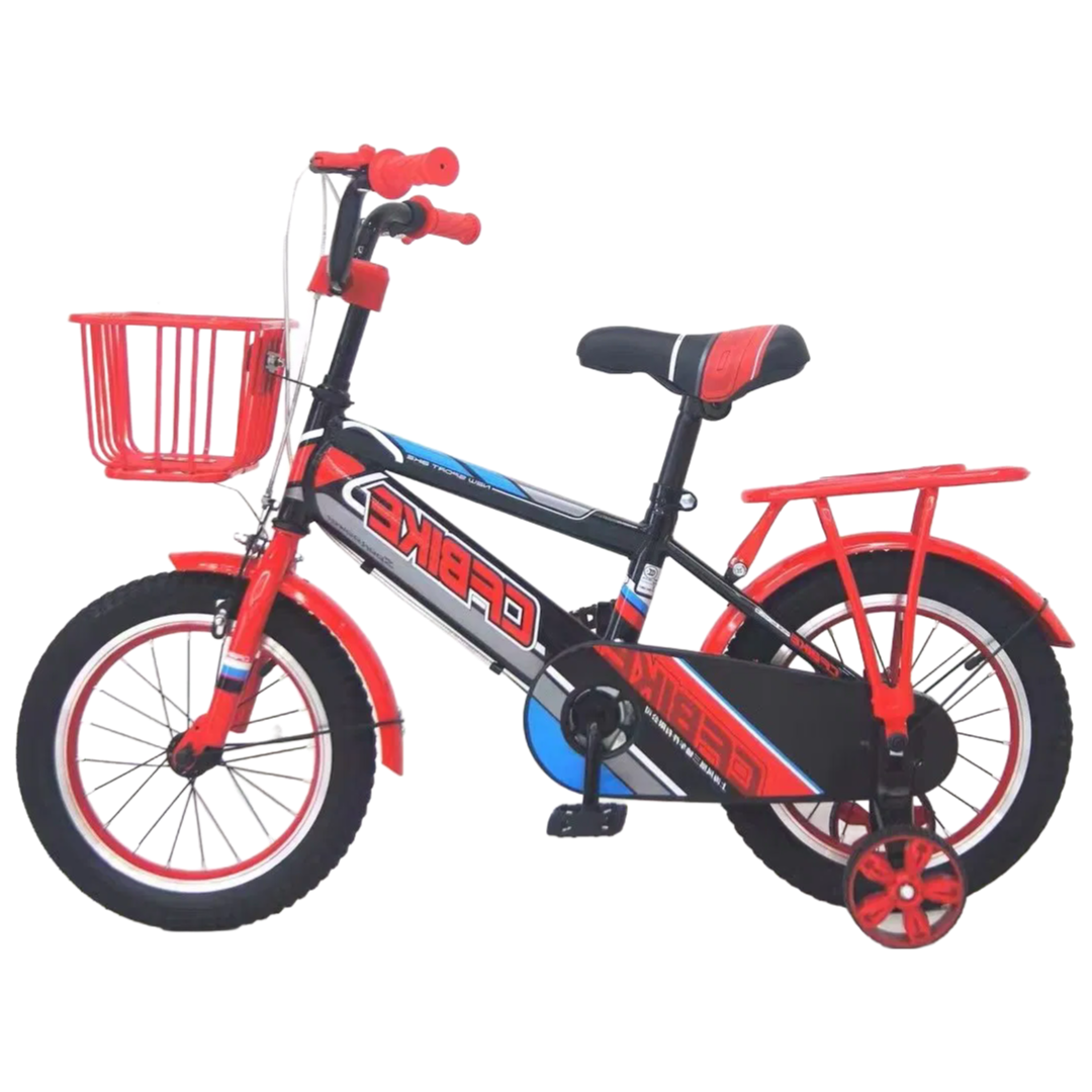 Customizable Kids Bicycle with Steel Frame and TIG Welding Technology