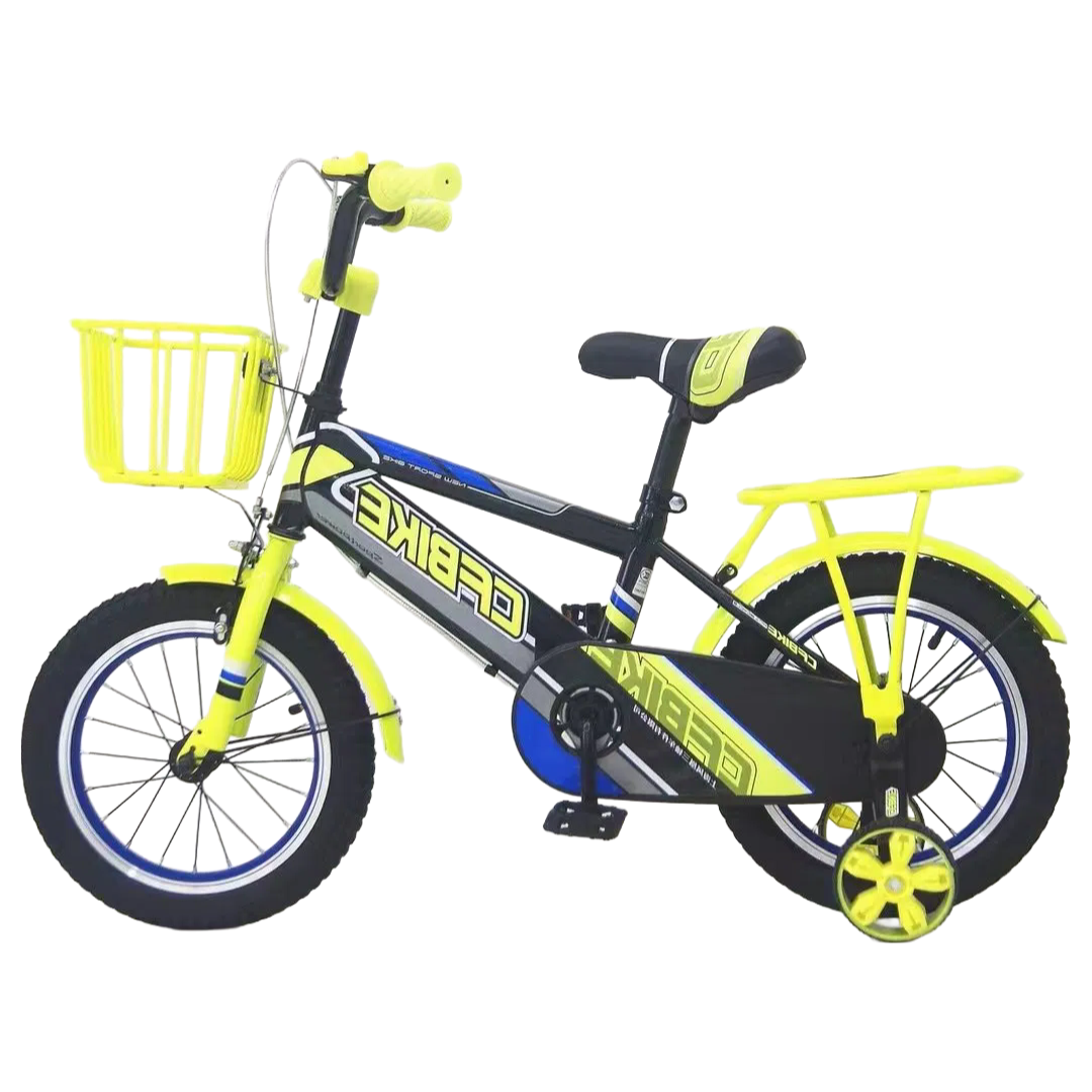 Customizable Kids Bicycle with Steel Frame and TIG Welding Technology