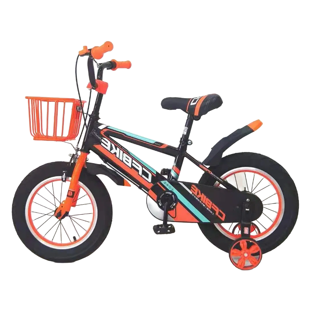 Customizable Kids Bicycle with Steel Frame and TIG Welding Technology