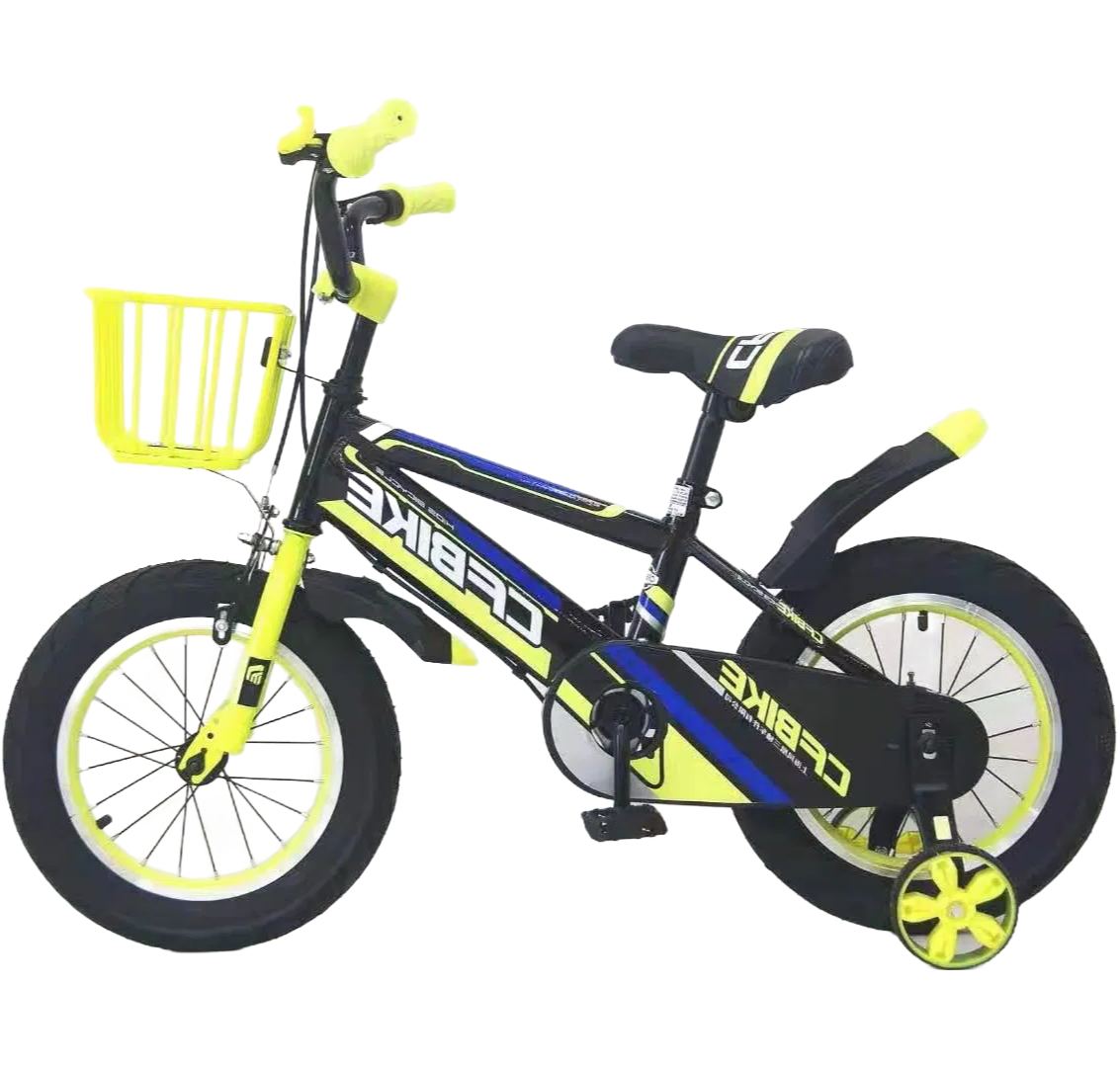 Customizable Kids Bicycle with Steel Frame and TIG Welding Technology