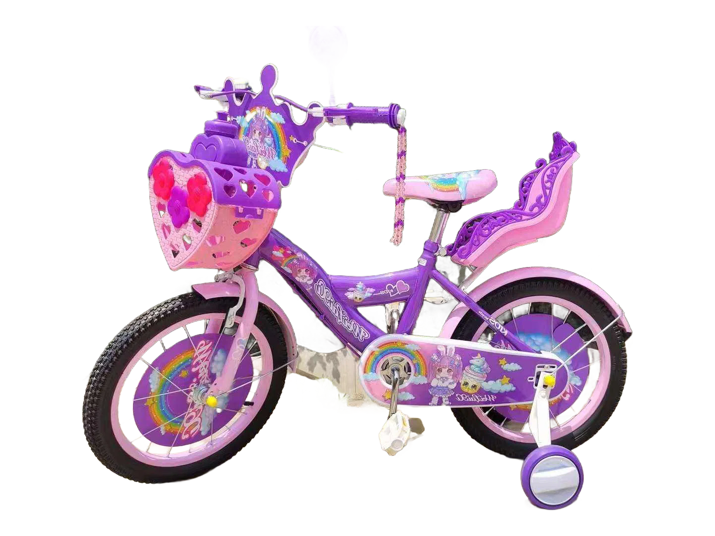 Bulk Order Children's Bicycle with Carbon Steel Frame and Rubber Tires for Resellers Worldwide
