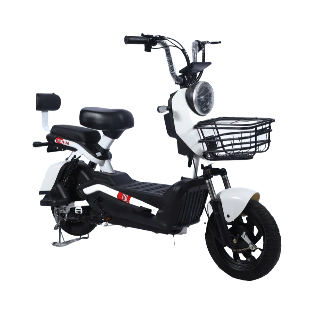 Supply 48V 500W Electric Motorcycle with Front Rear Shock Absorber and Foldable Design
