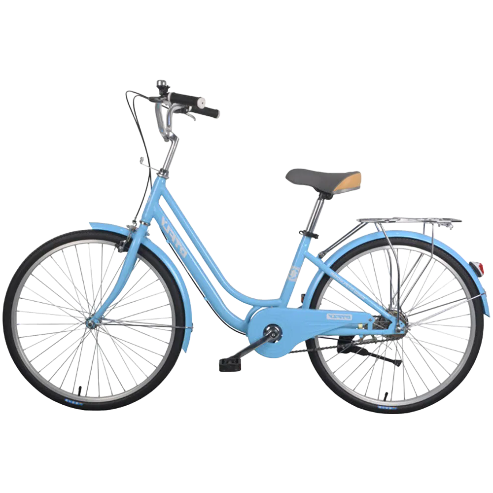 Factory Direct Supply 7 Speed Urban Commuter Bike for Women with Alloy Wheels and V Brake