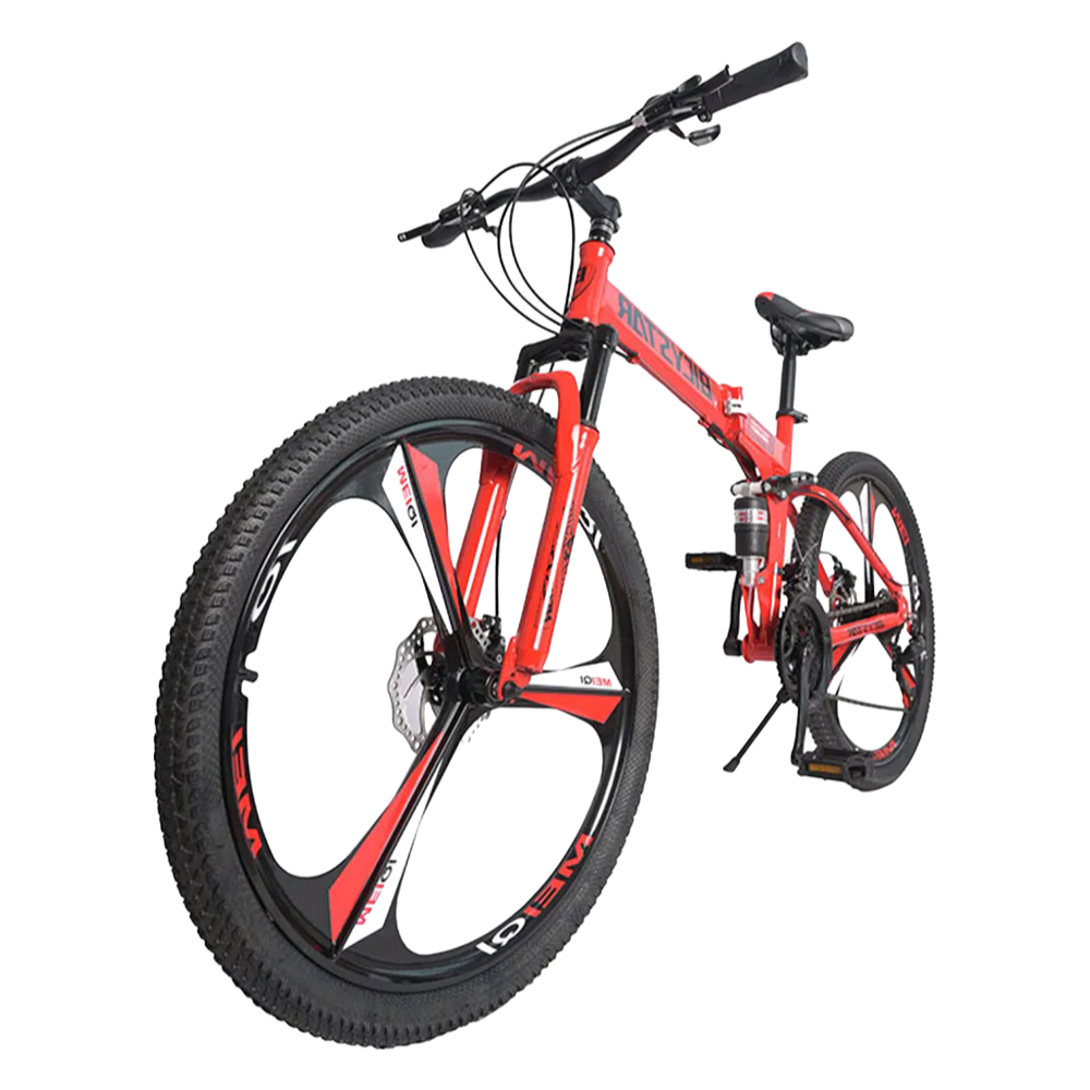 China Wholesale 7 Speed Folding Bike 20 Inch Wheels with Alloy Rim and Disc Brake