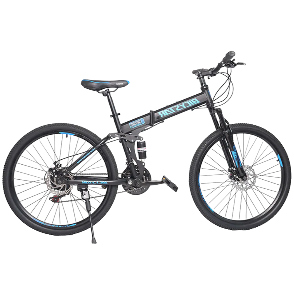 China Wholesale 7 Speed Folding Bike 20 Inch Wheels with Alloy Rim and Disc Brake