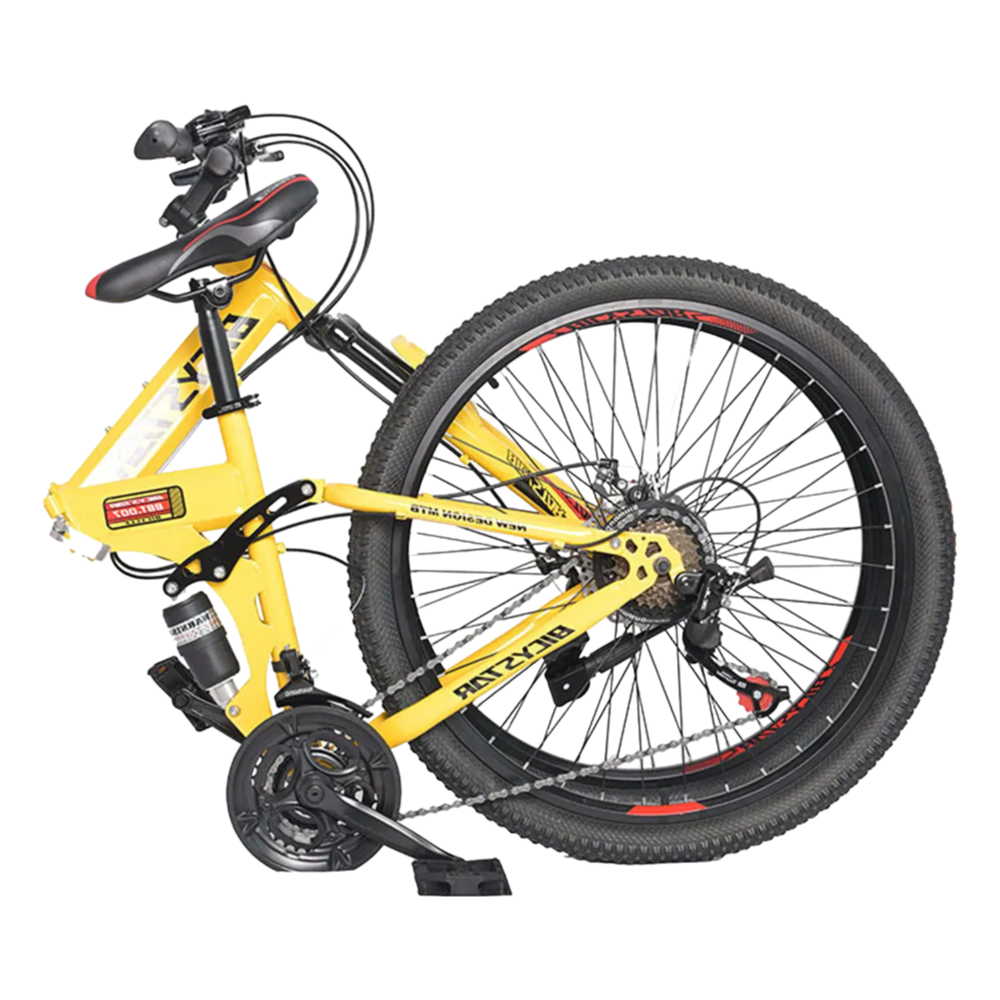 China Wholesale 7 Speed Folding Bike 20 Inch Wheels with Alloy Rim and Disc Brake
