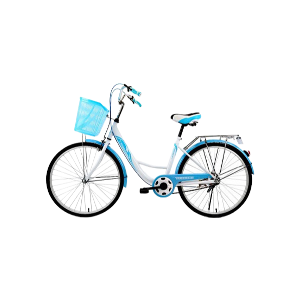 Customized Lady Beach Cruiser Bicycle with V - brake, 8speed, 20/24/26 Inch Wheel, Steel Frame, Factory Direct Supply