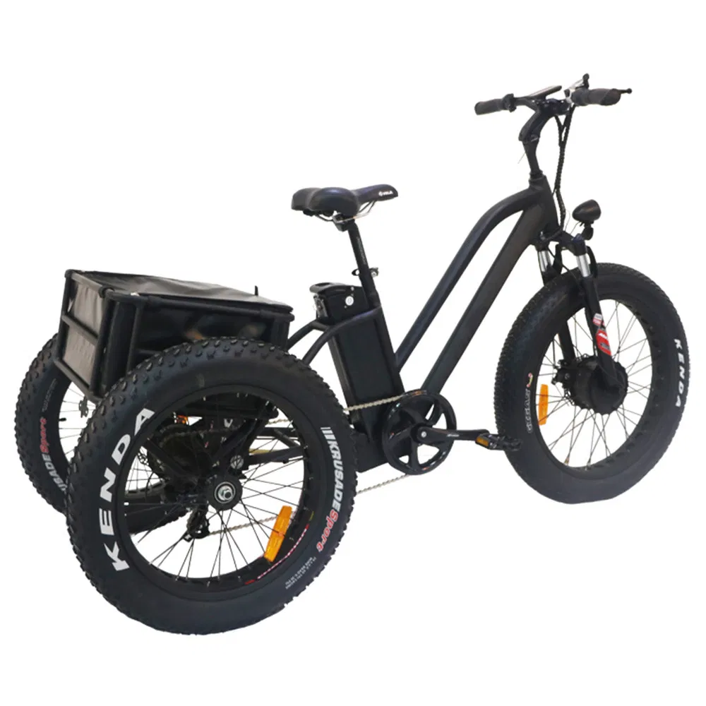 High-Performance 36V Lithium-Ion Battery Powered Mobility Trike with Alloy Frame