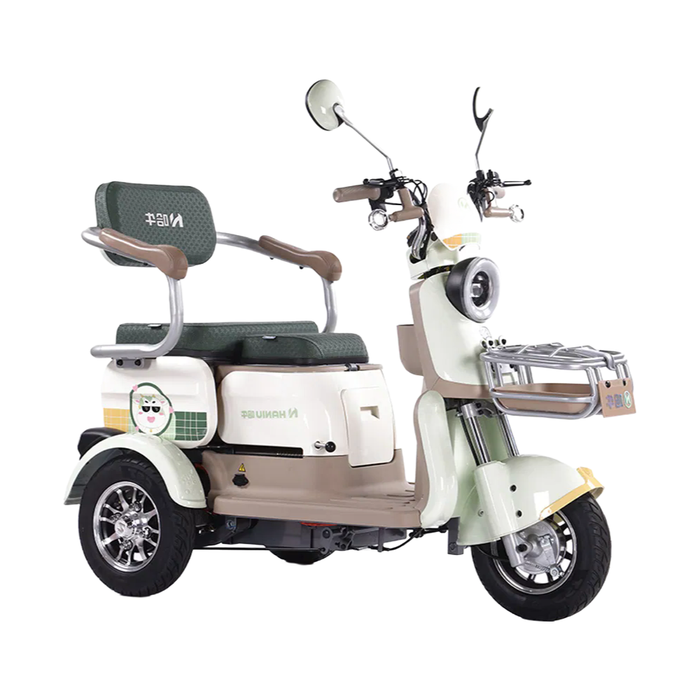 CUTE BABY Electric Tricycle 500W Motor 48V/60V Battery for Adults & Cargo Transport