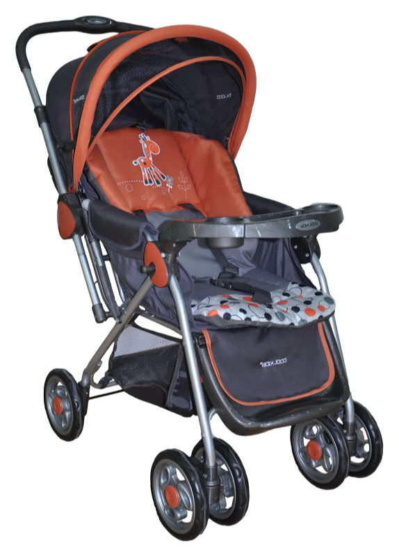 Custom OEM Outdoor Baby Stroller with Stainless Steel Frame and EVA Wheels