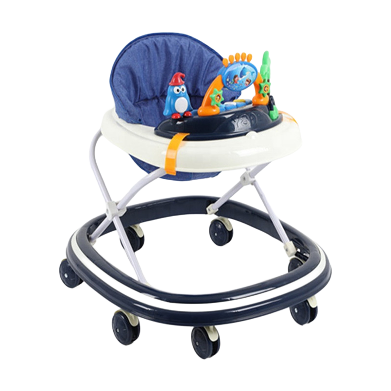 Customizable Baby Walker BLK-619 - Foldable Design with 20KG Load Capacity for Newborns