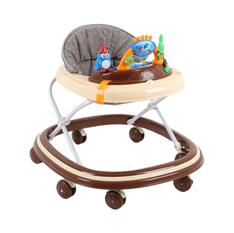 Customizable Baby Walker BLK-619 - Foldable Design with 20KG Load Capacity for Newborns