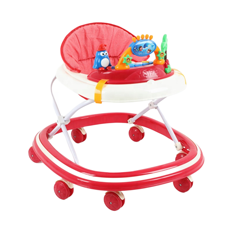 Customizable Baby Walker BLK-619 - Foldable Design with 20KG Load Capacity for Newborns