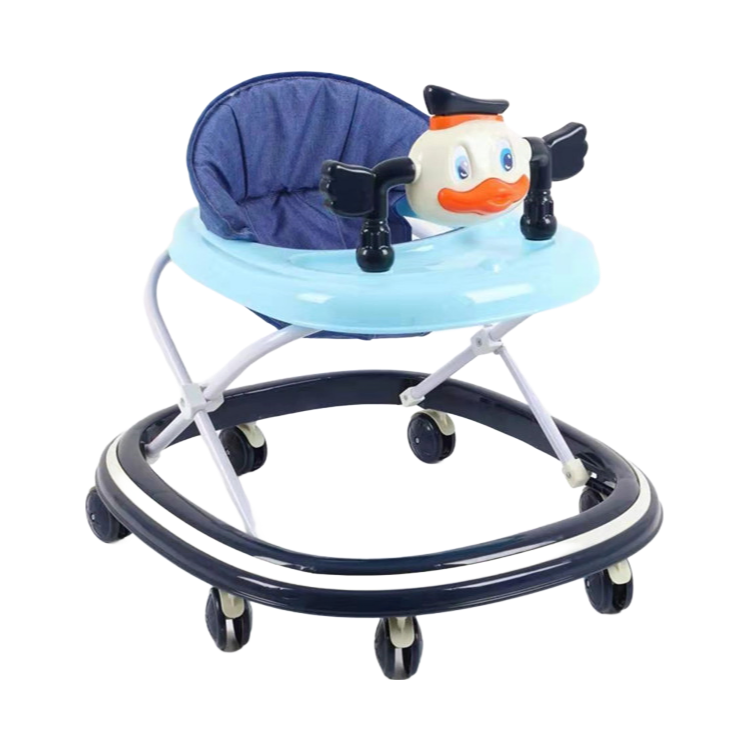 Customizable Baby Walker BLK-619 - Foldable Design with 20KG Load Capacity for Newborns