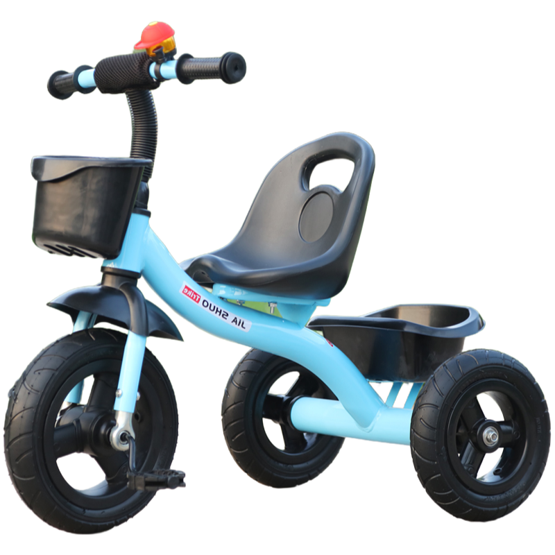 Customizable Foldable Baby Tricycle with EVA Wheels for Boys and Girls
