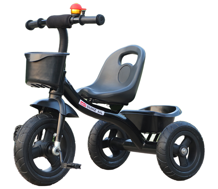 Customizable Foldable Baby Tricycle with EVA Wheels for Boys and Girls