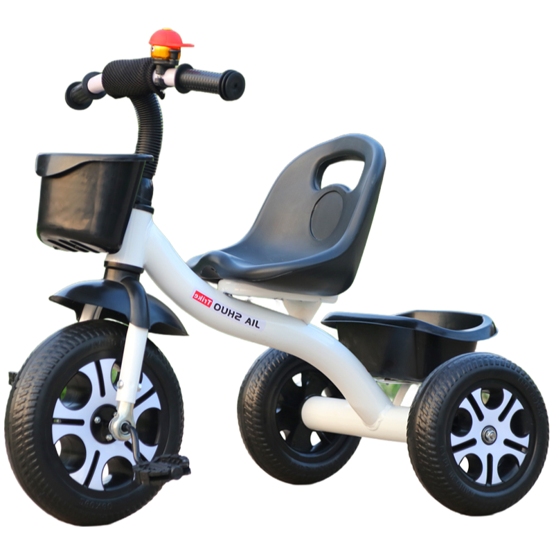 Customizable Foldable Baby Tricycle with EVA Wheels for Boys and Girls