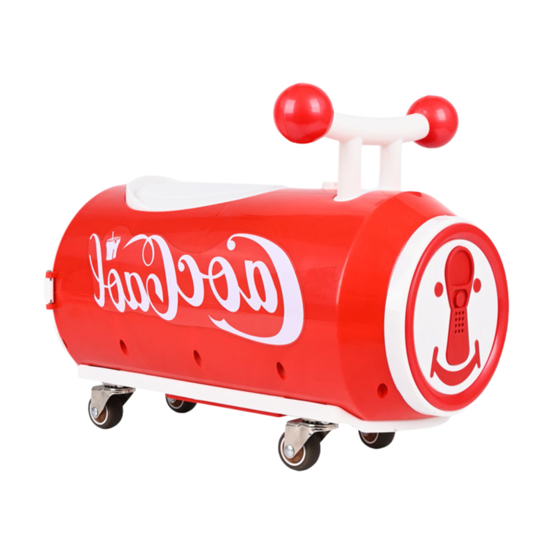 Kids Cola Scooter for Toddlers 10-36 Months with Music Features and 80KG Load Capacity