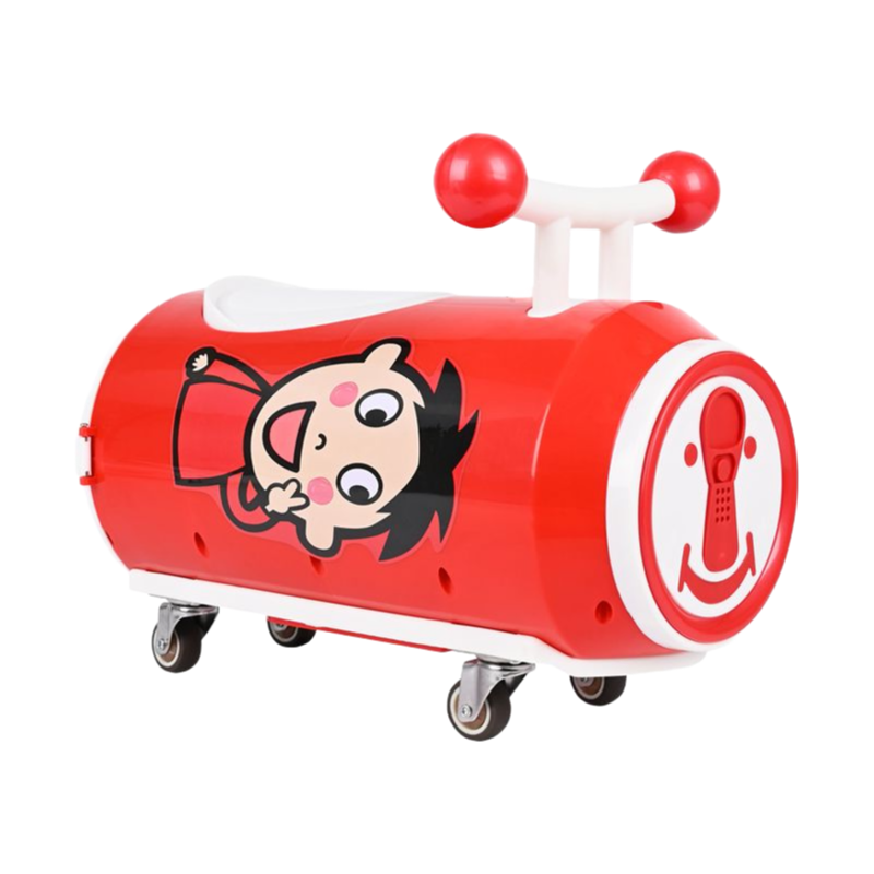 Kids Cola Scooter for Toddlers 10-36 Months with Music Features and 80KG Load Capacity