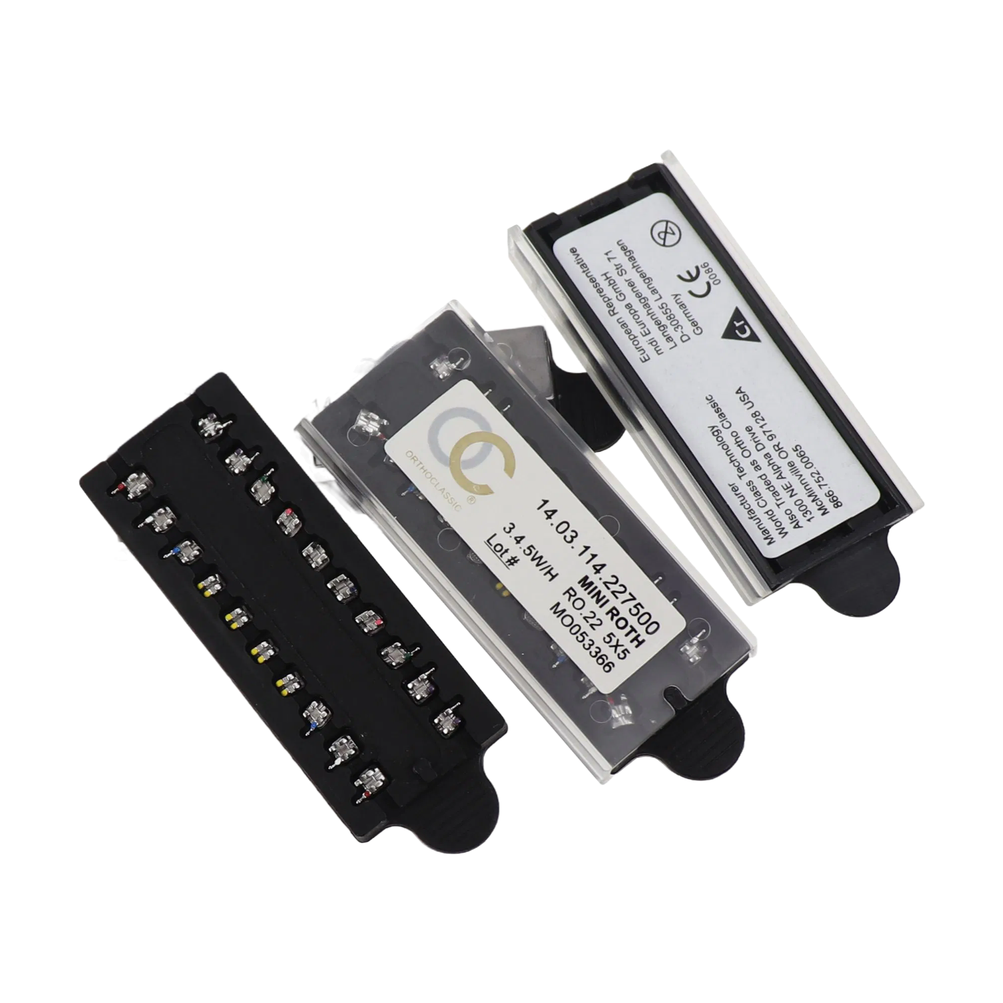 High-Quality Dental Orthodontic Bracket Mini Metal Braces Roth MBT for Professional Dental Clinics