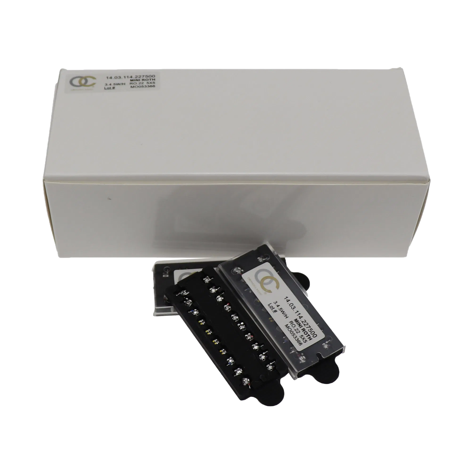 High-Quality Dental Orthodontic Bracket Mini Metal Braces Roth MBT for Professional Dental Clinics