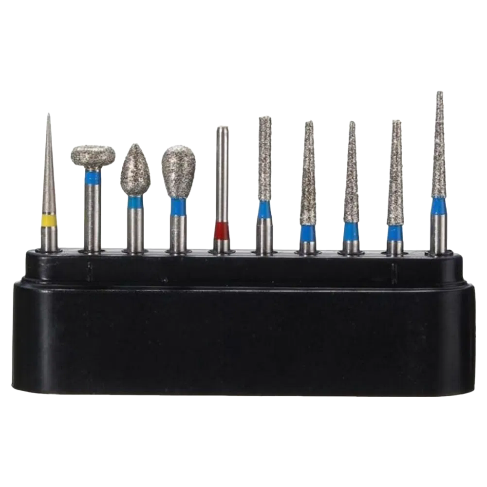 High Precision Dental Diamond Burs for Crown Preparation and Cavity Treatment