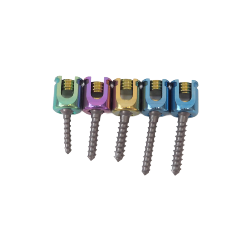 Veterinary Orthopedic Spine Pedicle Screw System - Stainless Steel Spinal Implant Fixation for Small Animals