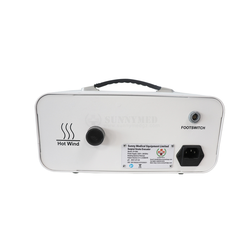 SY-I089 Medical Surgical Smoke Evacuator System for Operating Rooms | High-Efficiency Filtration