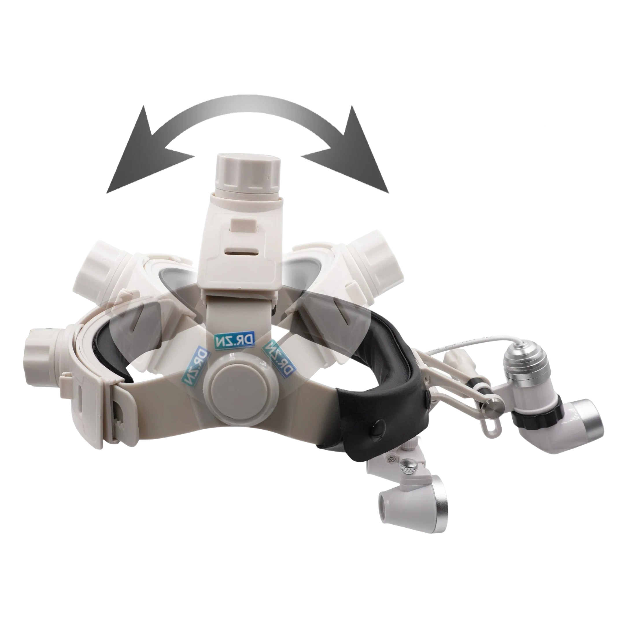 Adjustable Dental Loupes Headlight with 320-540mm Working Distance for Dental Procedures
