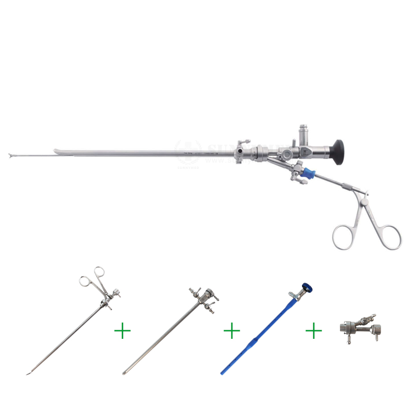 Professional Surgical Cystoscope Set with 0/30/70 Degree Optics for Hospitals