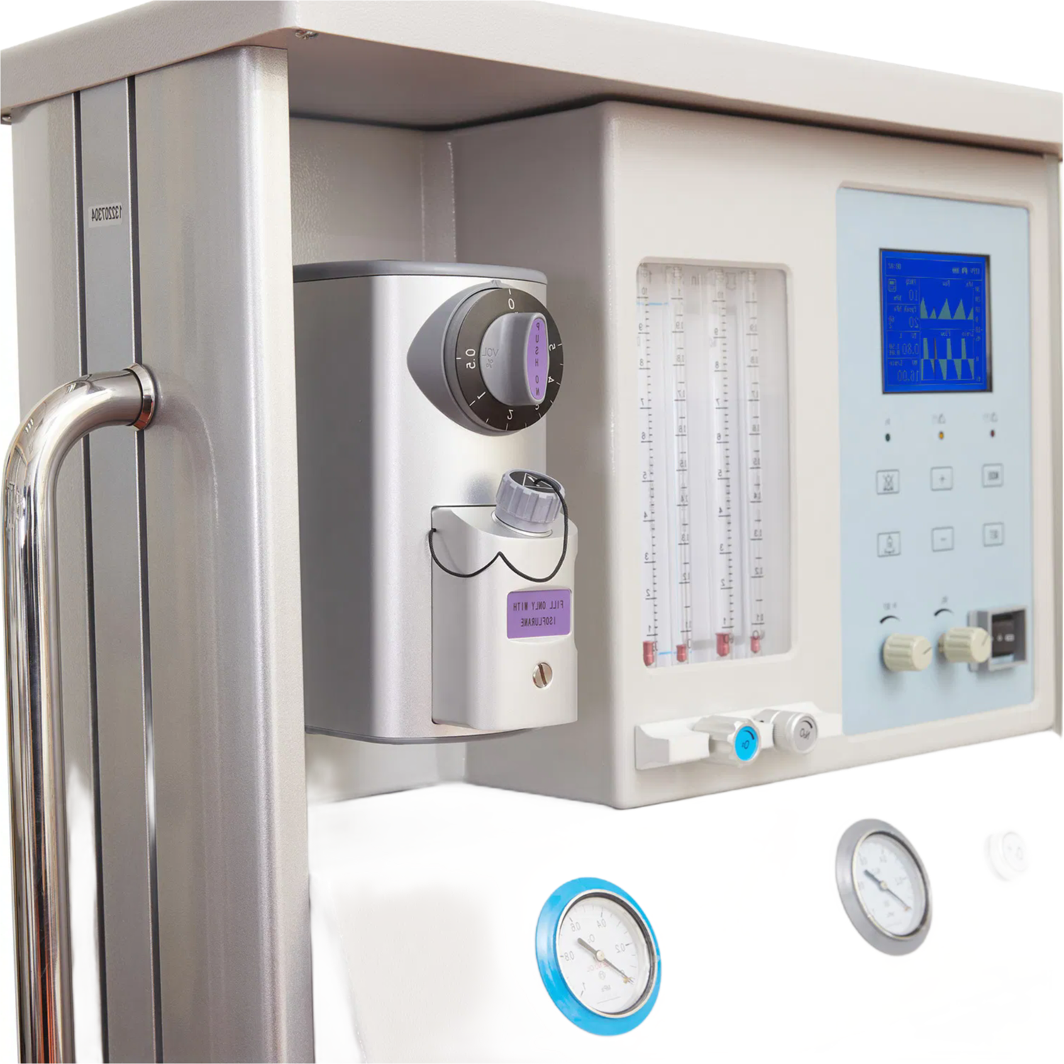 Electronic Controlled Animal Anesthesia System with Multiple Ventilation Modes