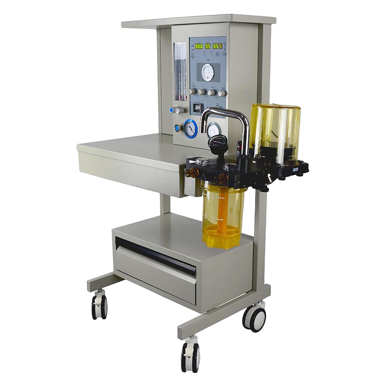 Medical Grade Anesthesia Ventilator with IPPV SIPPV Manual Modes and Backup Power Supply