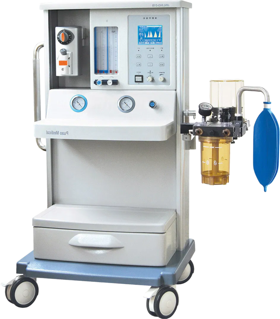 Medical Grade Anesthesia Ventilator with IPPV SIPPV Manual Modes and Backup Power Supply