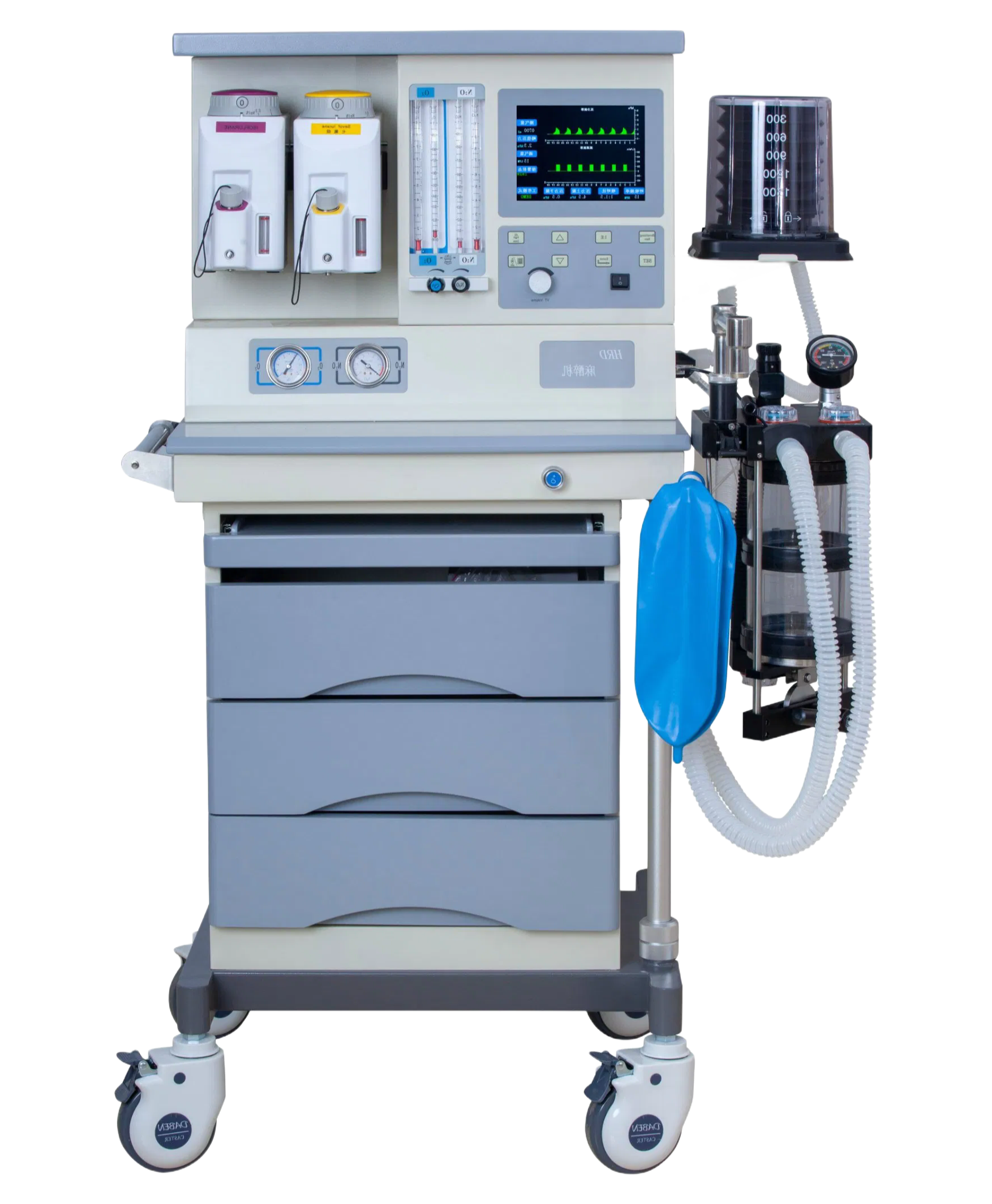 High-Performance GSM-IIIA Anesthesia Machine with 10.4