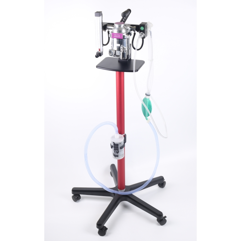 Pneumatic Control Animal Anesthesia Machine for Clinics - Wall/Pole/Table Mount Options