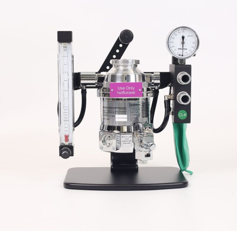 Pneumatic Control Animal Anesthesia Machine for Clinics - Wall/Pole/Table Mount Options