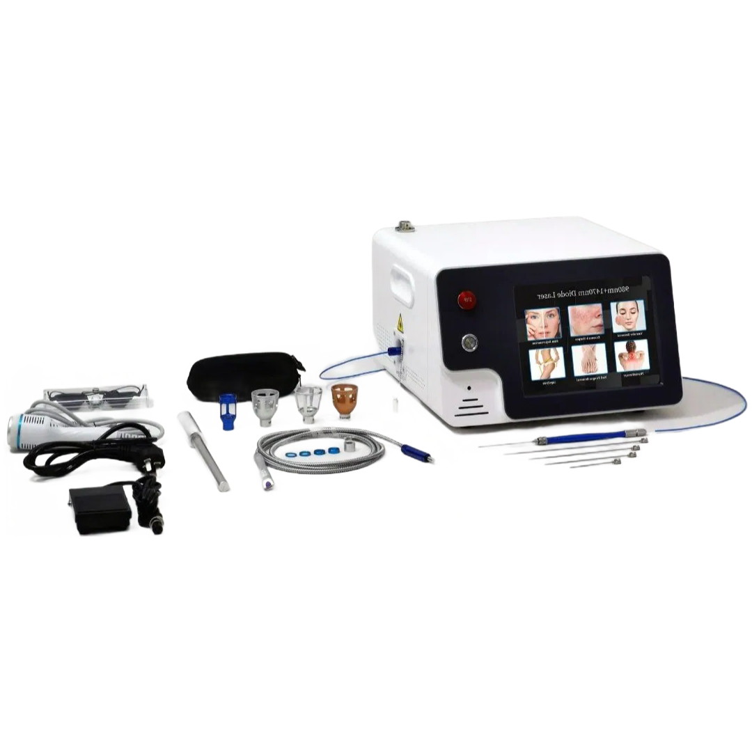 Professional Grade 980nm+1470nm Endolaser Device for Non-Surgical Fat Removal and Skin Tightening