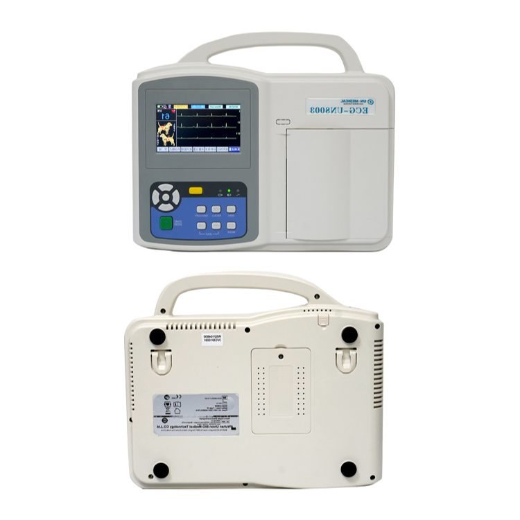 UN8003 3-Channel Touchscreen ECG Machine with Automatic Interpretation for Medical Use