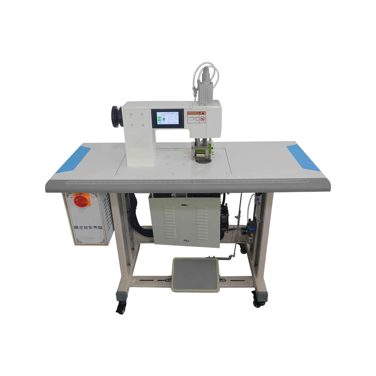 Automatic Ultrasonic Welding Equipment for Textile and Composite Materials