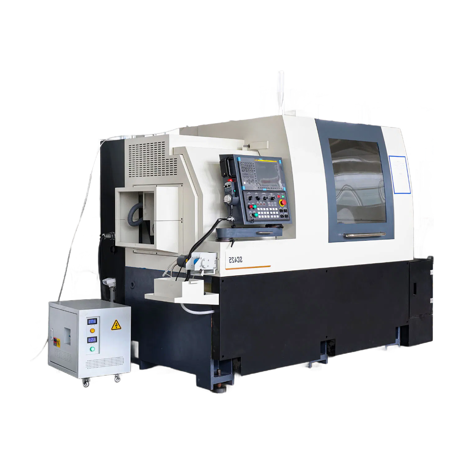 Industrial Grade Swiss Machining Center with Fanuc/Syntec Control System for Batch Production